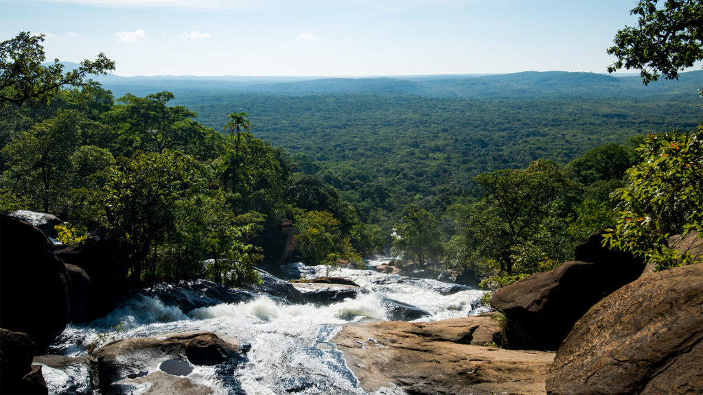 Image of a waterfall